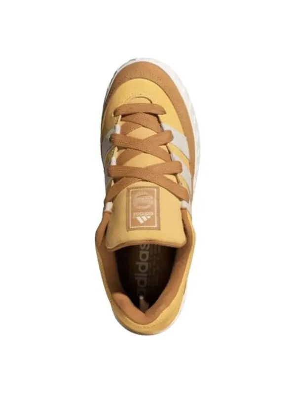 Кроссовки оригинальные adimatic Adidas — изображение 2 из 3, желтый/белый