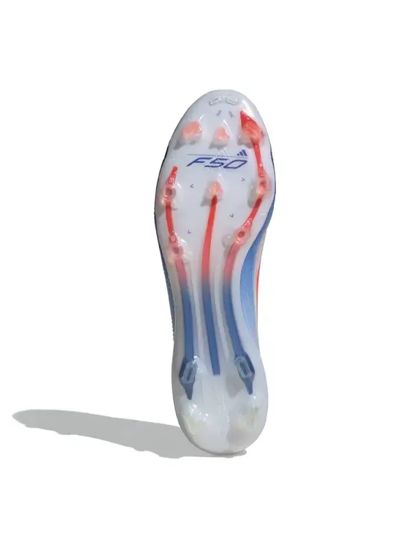 Кроссовки adizero f50 elite fg 'advancement pack' Adidas — изображение 4 из 4, белый/красный/синий