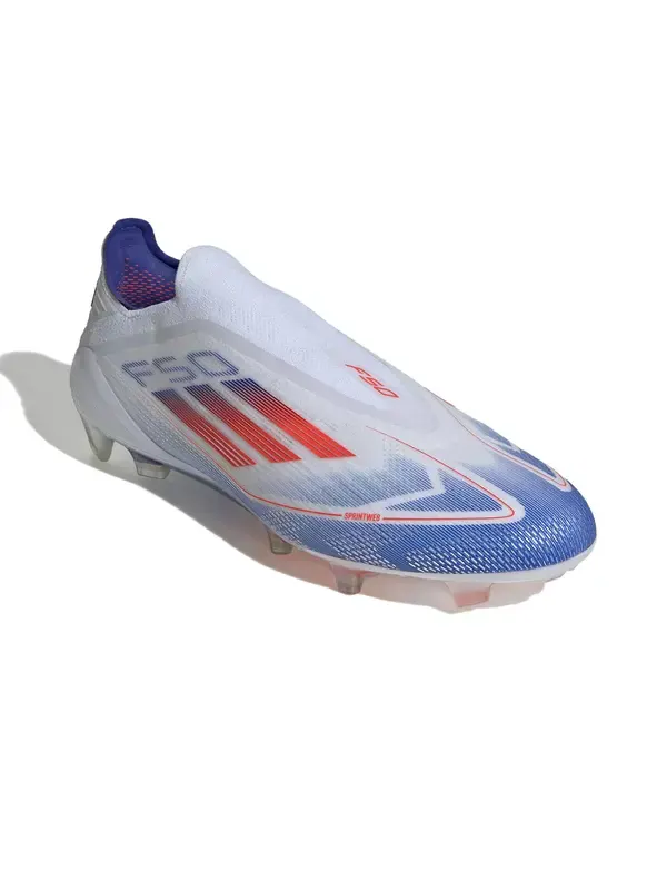 Кроссовки adizero f50 elite fg Adidas — изображение 2 из 4, белый/красный/синий