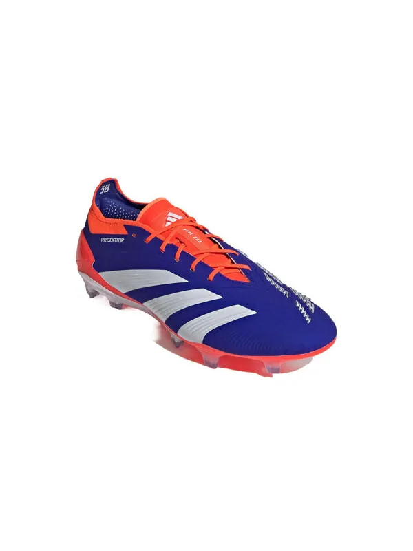 Кроссовки Predator Elite FG Adidas — изображение 2 из 4, синий/белый/красный