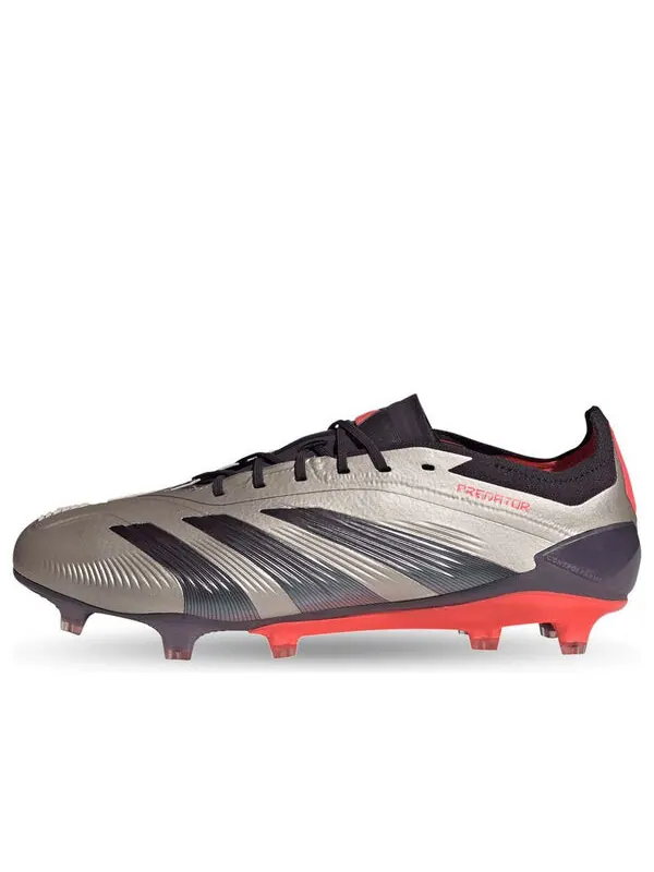 Кроссовки Predator Elite Low FG Adidas, металлический — изображение 1 из 4
