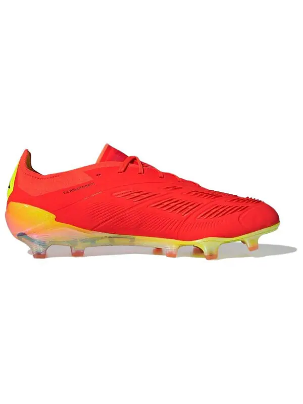 Кроссовки Predator Elite FG Adidas — изображение 2 из 4, красный/черный/зеленый