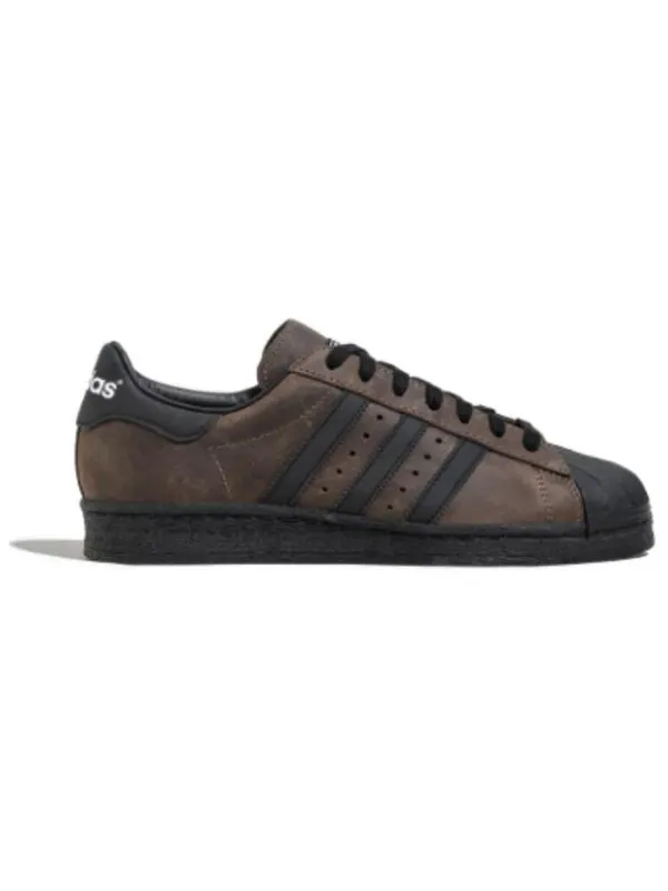 Кроссовки оригинальные superstar 82 shoes Adidas — изображение 3 из 4, коричневый/черный