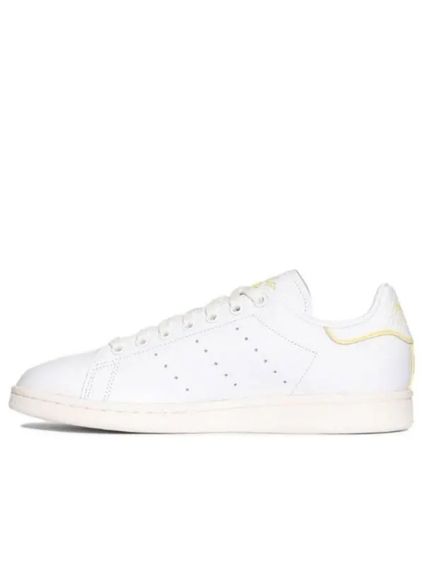 Кроссовки оригиналы stan smith Adidas — изображение 1 из 4, белый/желтый
