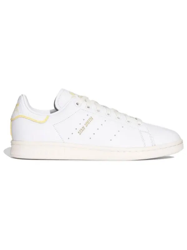 Кроссовки оригиналы stan smith Adidas — изображение 2 из 4, белый/желтый