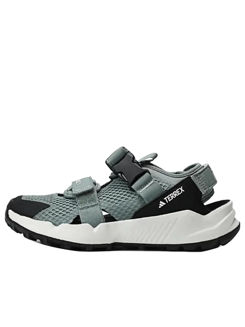 Сандалии adidas Terrex Hydroterra 'Silver Green Core Black Crystal Jade' — изображение 1 из 5, зеленый