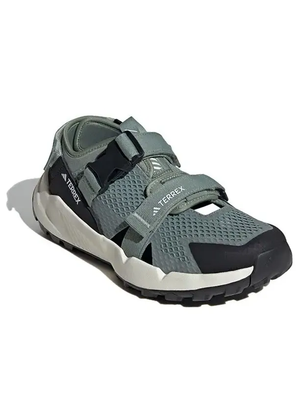 Сандалии adidas Terrex Hydroterra 'Silver Green Core Black Crystal Jade' — изображение 2 из 5, зеленый