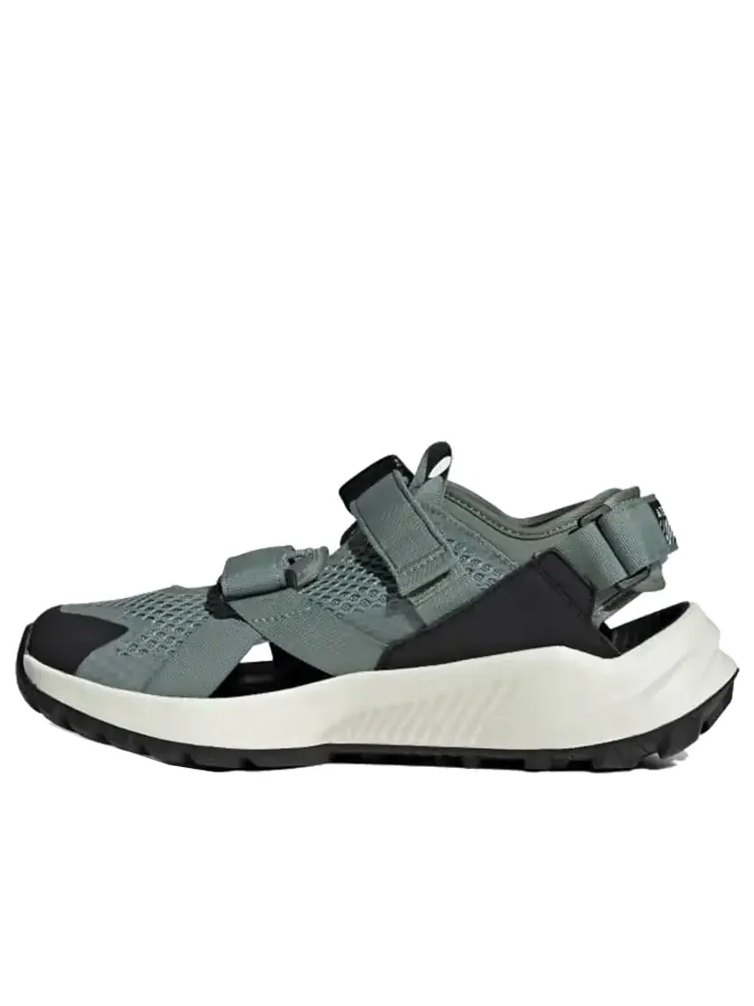Сандалии adidas Terrex Hydroterra 'Silver Green Core Black Crystal Jade' — изображение 3 из 5, зеленый
