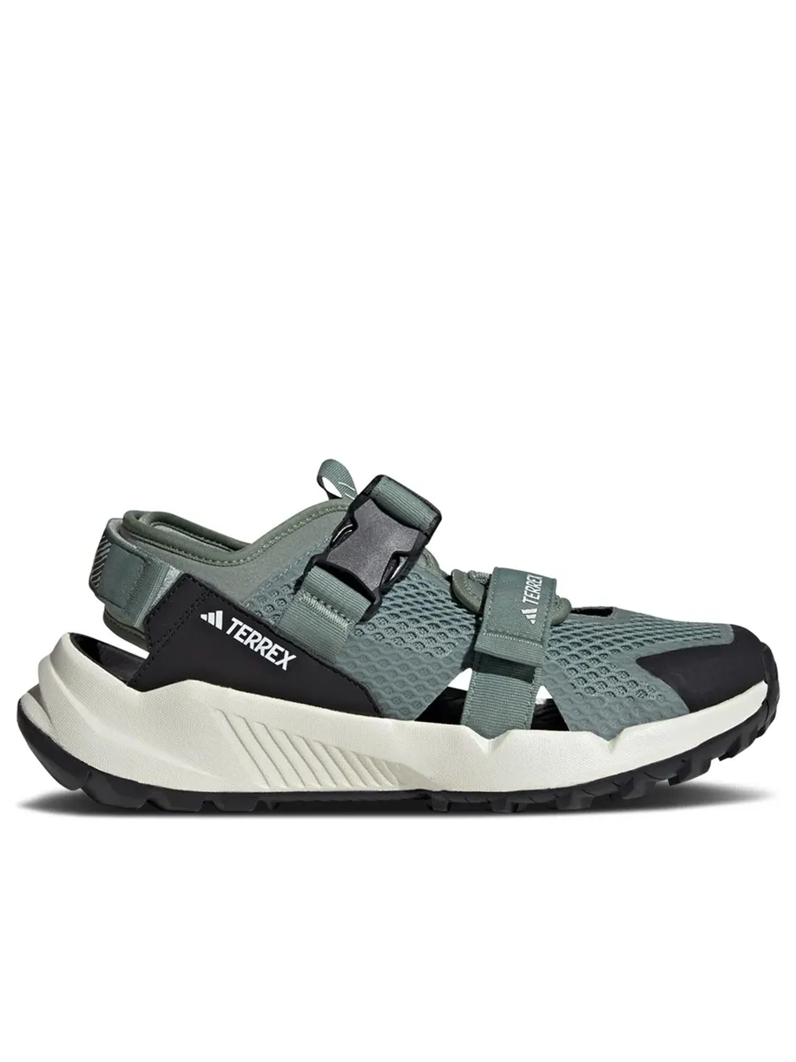 Сандалии adidas Terrex Hydroterra 'Silver Green Core Black Crystal Jade' — изображение 4 из 5, зеленый