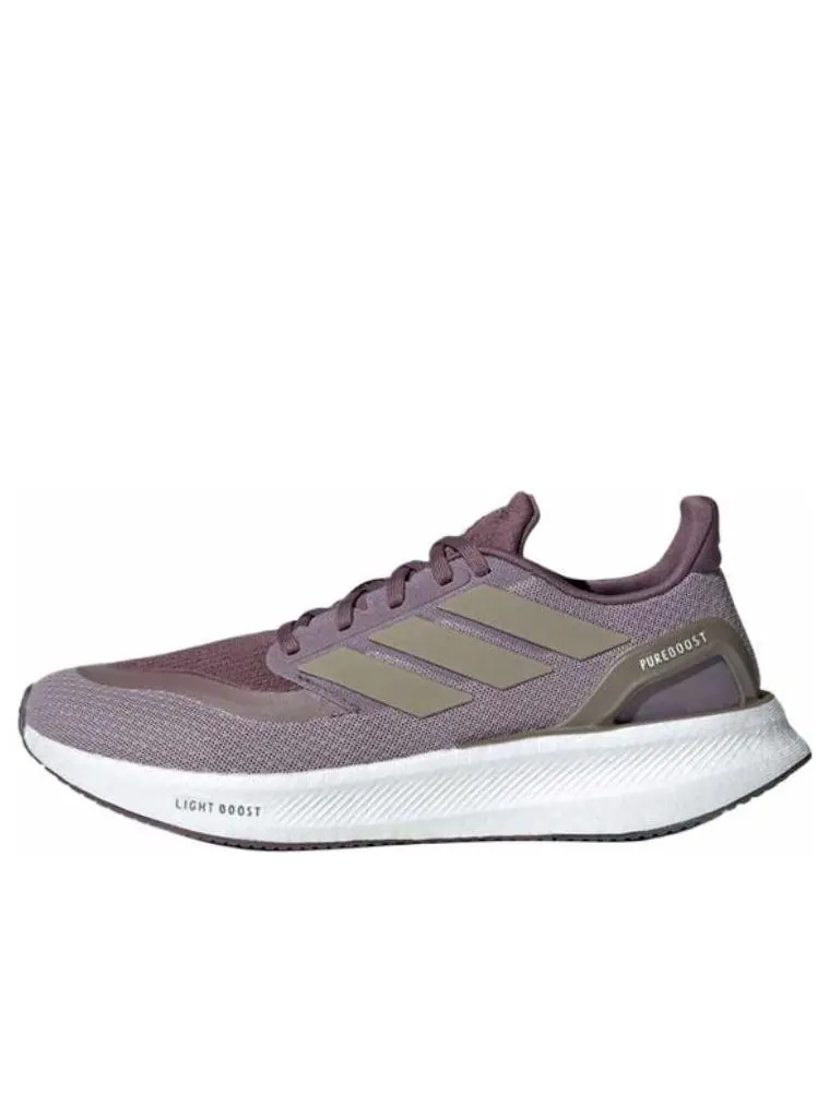Кроссовки (WMNS) adidas Pureboost 5 'Preloved Fig Cyber Metallic Shadow Fig' — изображение 1 из 6, розовый