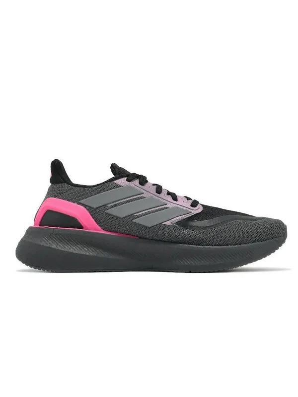 Кроссовки pureboost 5 Adidas — изображение 2 из 4, серый/металлик/розовый