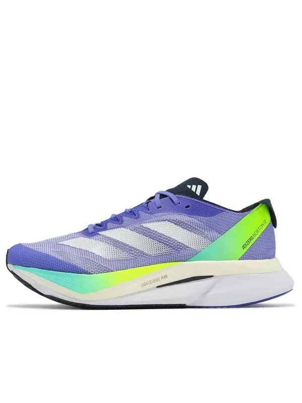 Кроссовки adizero boston 12 'cobalt blue lucid blue' Adidas — изображение 1 из 1, синий//синий