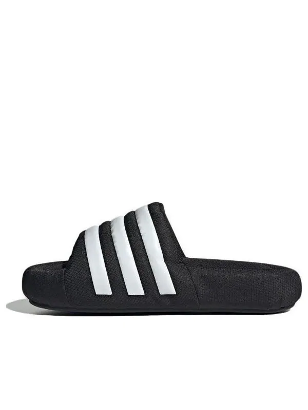 Тапочки оригиналы adilette шлепанцы Adidas — изображение 1 из 3, черный/белый