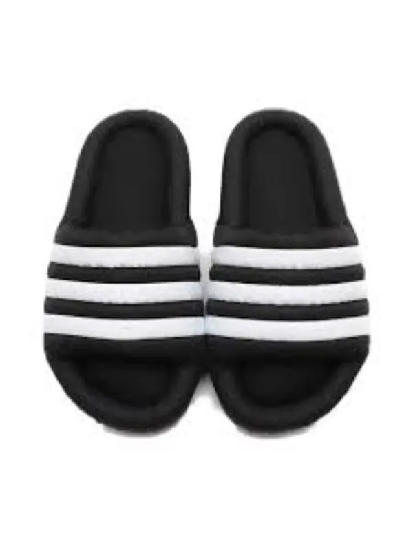 Тапочки оригиналы adilette шлепанцы Adidas — изображение 3 из 3, черный/белый
