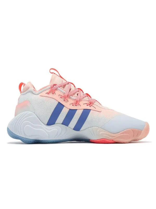 Кроссовки trae young 3 Adidas — изображение 2 из 4, белый/белый/белый