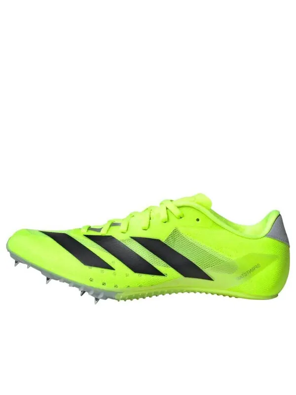 Кроссовки adizero sprintstar 'lucid lemon black' Adidas — изображение 1 из 4, черный/серебристый