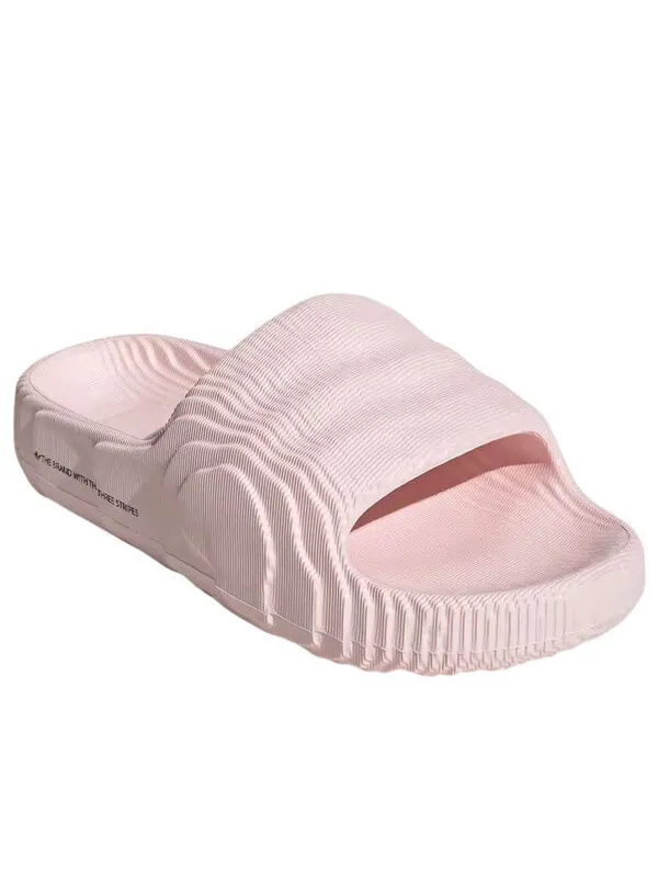 Тапочки adilette 22 slides 'pink' Adidas — изображение 3 из 4, черный