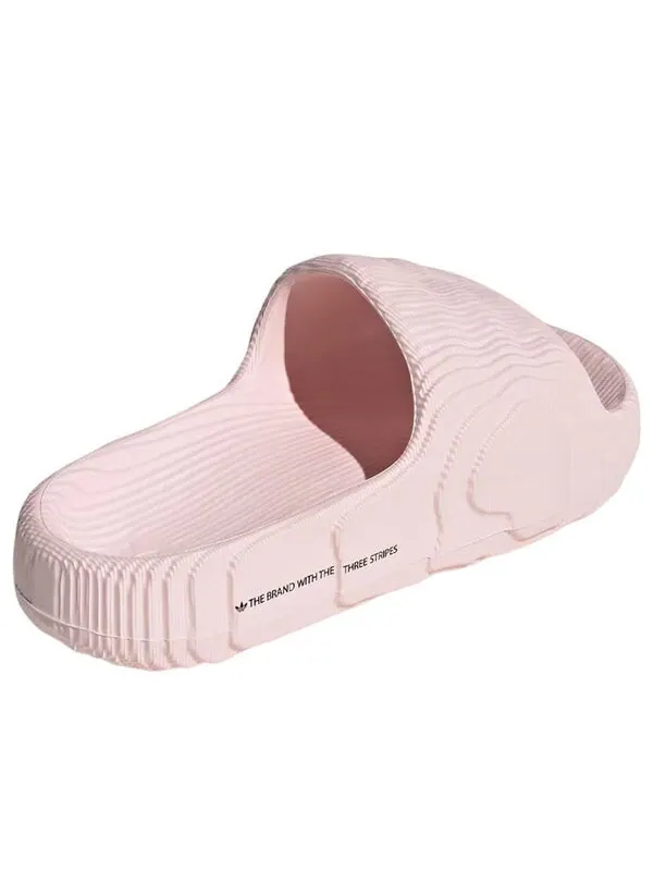 Тапочки adilette 22 slides 'pink' Adidas — изображение 4 из 4, черный