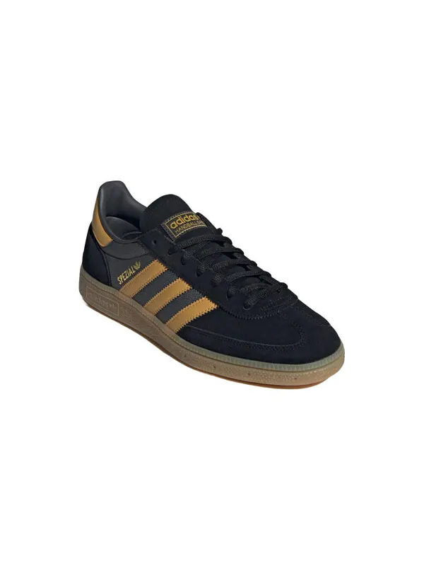 Кроссовки гандбольные специальные Adidas — изображение 3 из 4, черный/желтый/серый