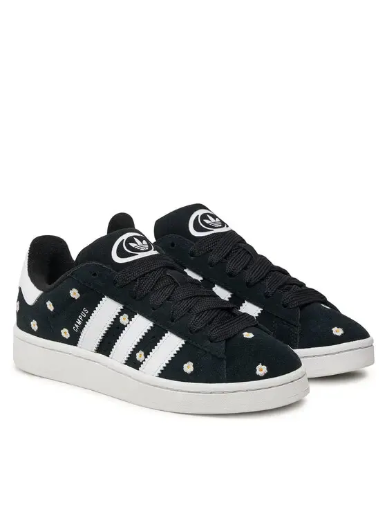 Кроссовки кампус 00-х Adidas — изображение 2 из 4, черный/белый