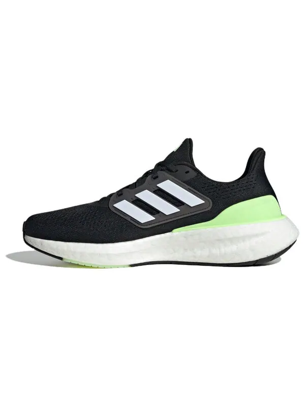Кроссовки pureboost 23 широкие Adidas — изображение 2 из 4, черный/белый/зеленый