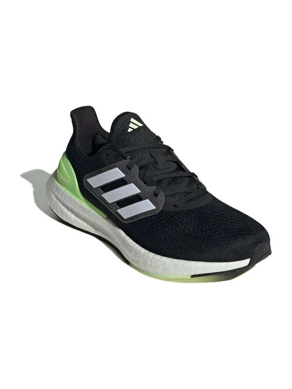 Кроссовки pureboost 23 широкие Adidas — изображение 4 из 4, черный/белый/зеленый