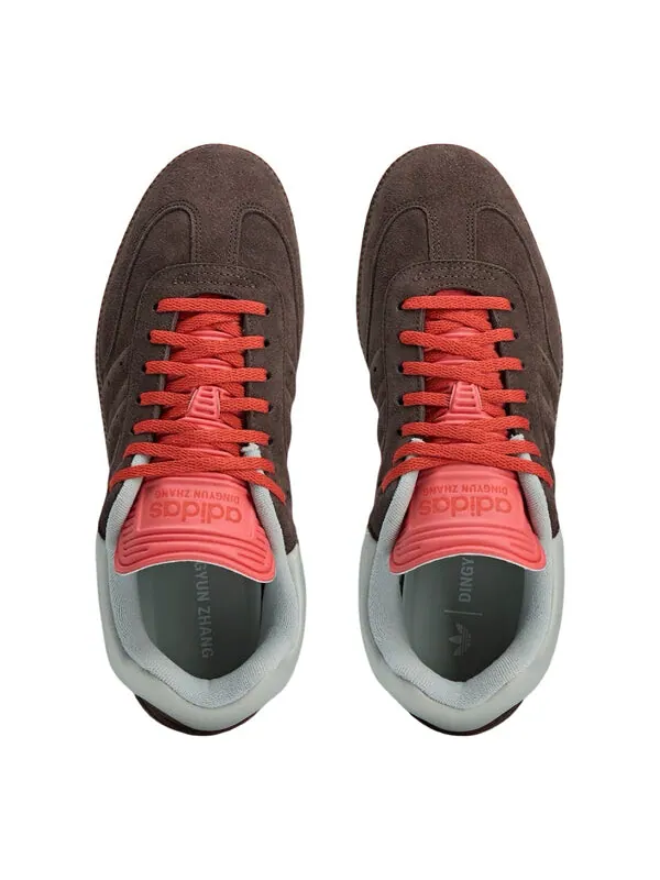 Кроссовки x dingyun zhang samba 'oxidized brown' Adidas — изображение 3 из 4, коричневый/красный