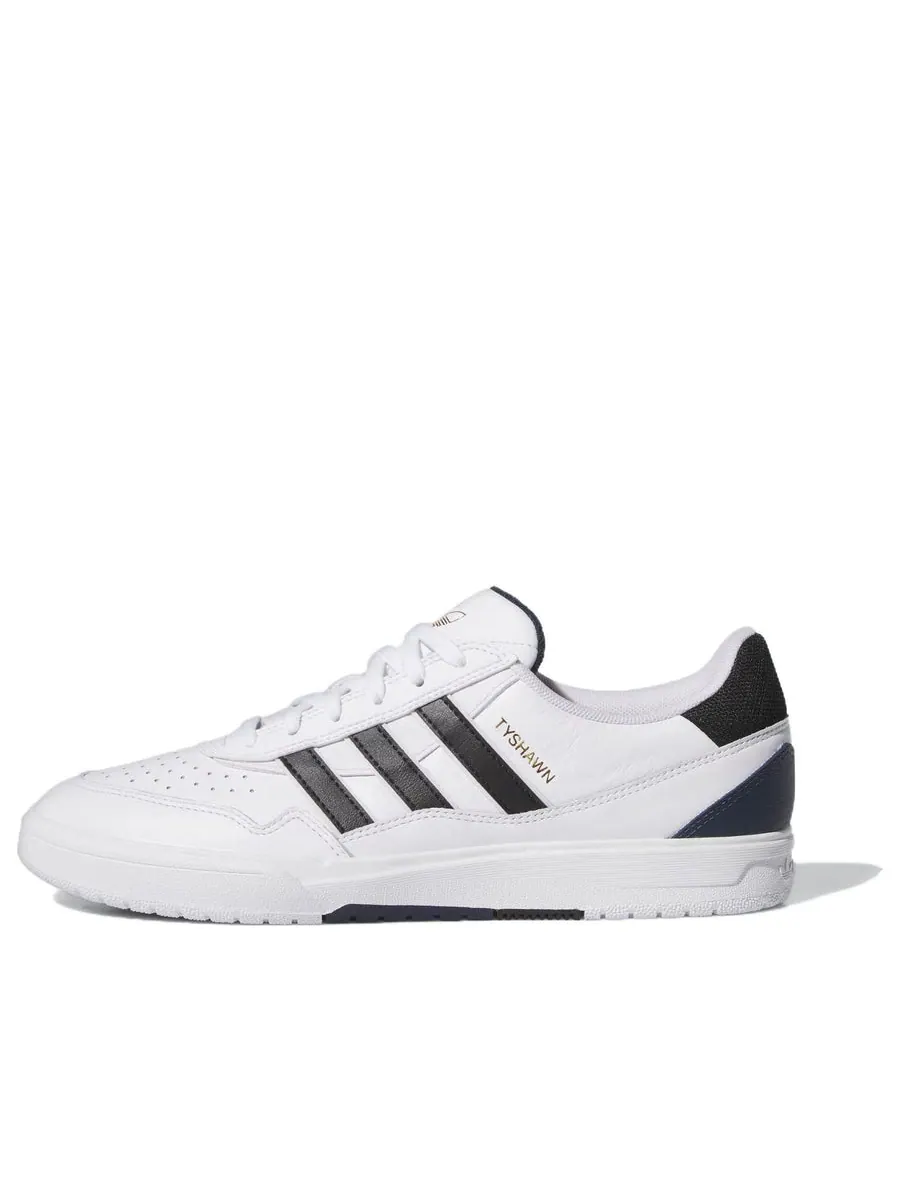 Кроссовки adidas Tyshawn 'Cloud White Core Black Collegiate Navy' — изображение 1 из 6, белый