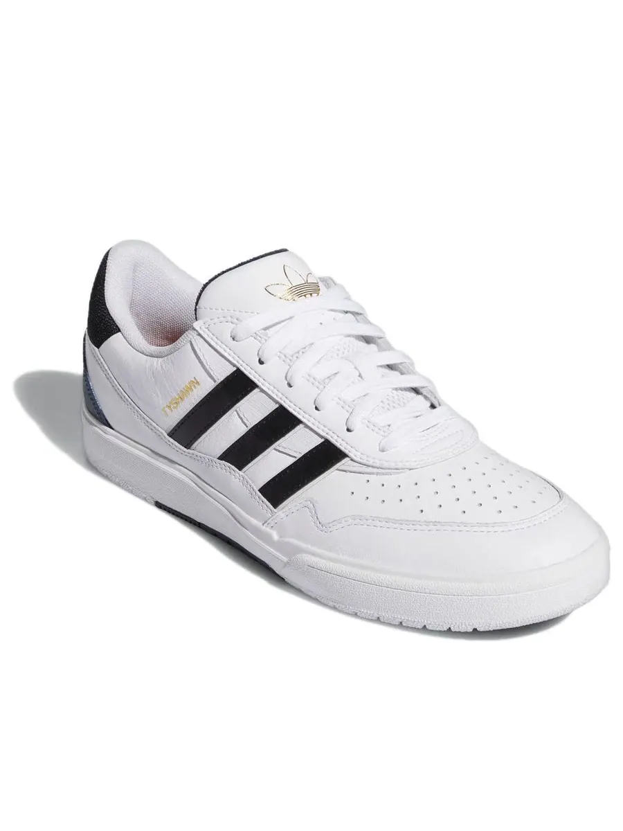 Кроссовки adidas Tyshawn 'Cloud White Core Black Collegiate Navy' — изображение 3 из 6, белый