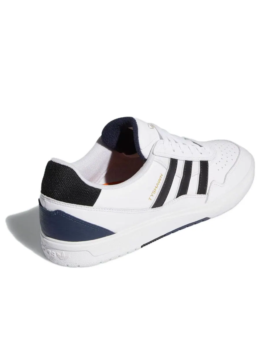 Кроссовки adidas Tyshawn 'Cloud White Core Black Collegiate Navy' — изображение 4 из 6, белый