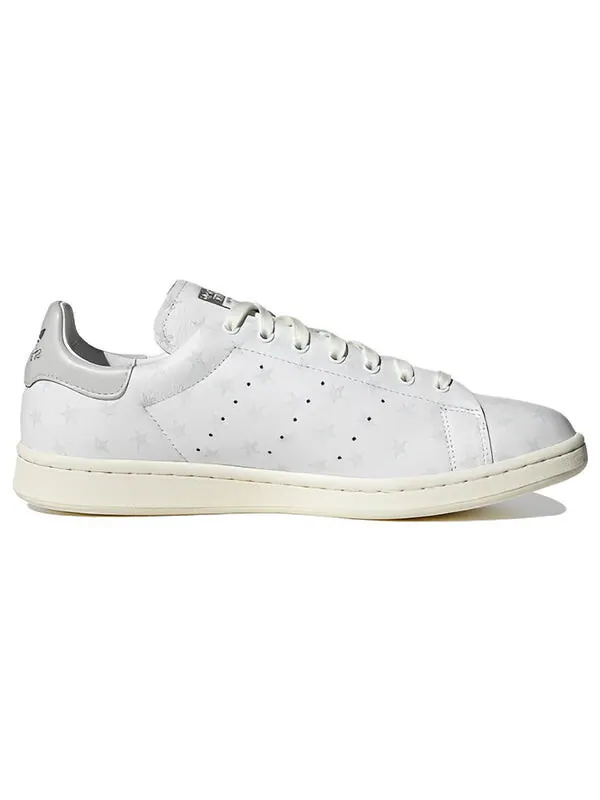 Кроссовки stan smith lux x atmos Adidas — изображение 2 из 4, белый/золотистый/белый