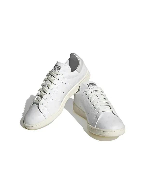 Кроссовки stan smith lux x atmos Adidas — изображение 3 из 4, белый/золотистый/белый