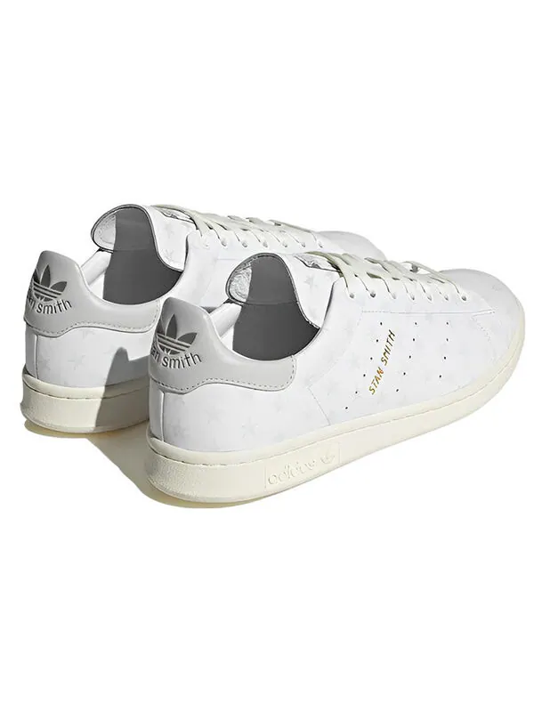 Кроссовки stan smith lux x atmos Adidas — изображение 4 из 4, белый/золотистый/белый