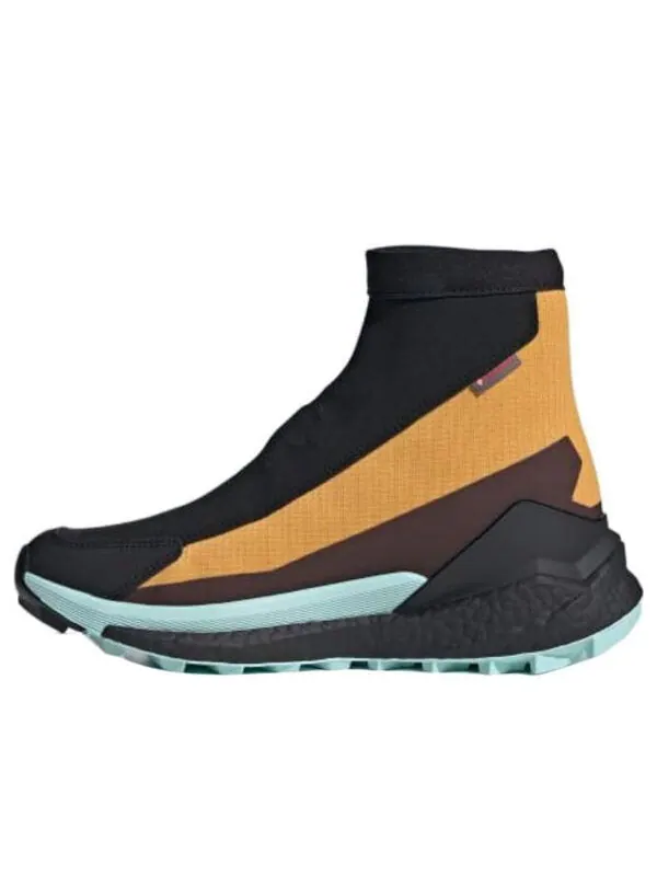 Кроссовки terrex free hiker Adidas — изображение 1 из 4, черный/оранжевый