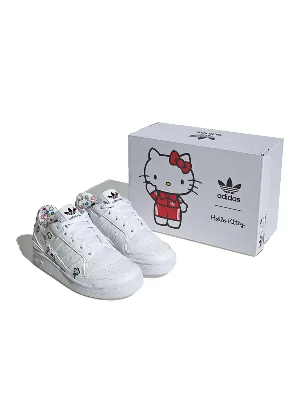 Кроссовки форум low c Adidas — изображение 2 из 3, белый/мульти
