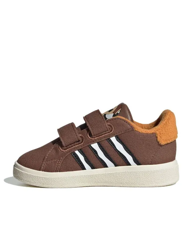 Кроссовки disney x grand court 'chip 'n dale' Adidas — изображение 1 из 4, коричневый/черный/белый
