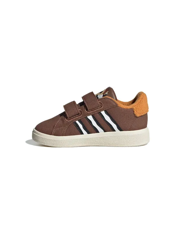 Кроссовки disney x grand court 'chip 'n dale' Adidas — изображение 2 из 4, коричневый/черный/белый
