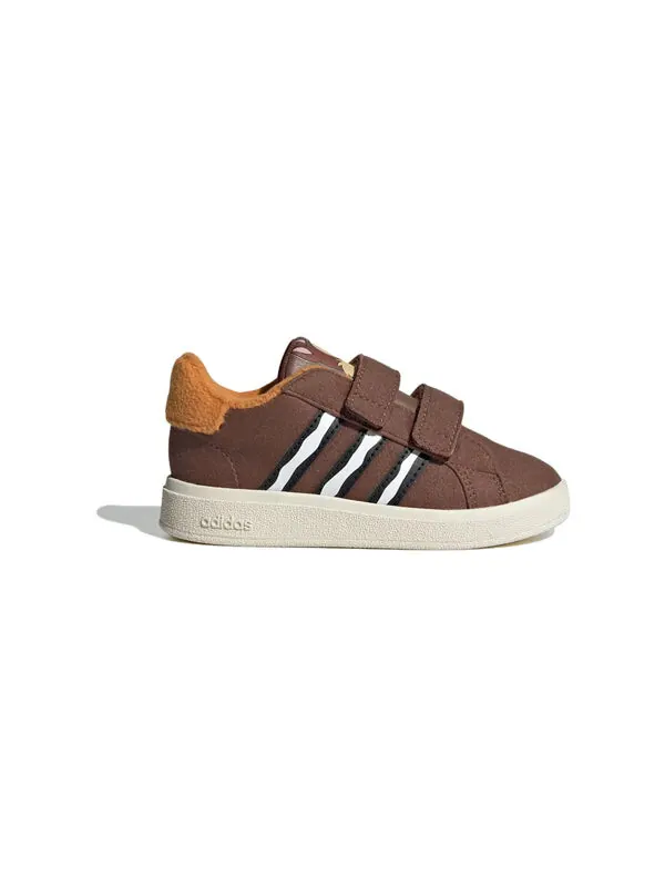 Кроссовки disney x grand court 'chip 'n dale' Adidas — изображение 3 из 4, коричневый/черный/белый