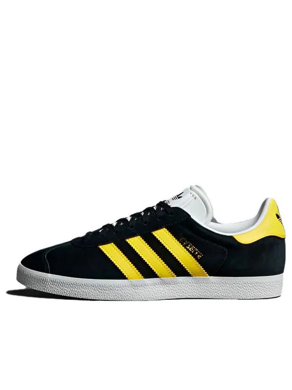Кроссовки газель Adidas — изображение 1 из 3, черный/желтый/белый