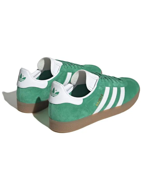 Кроссовки газель Adidas — изображение 3 из 4, зеленый/белый