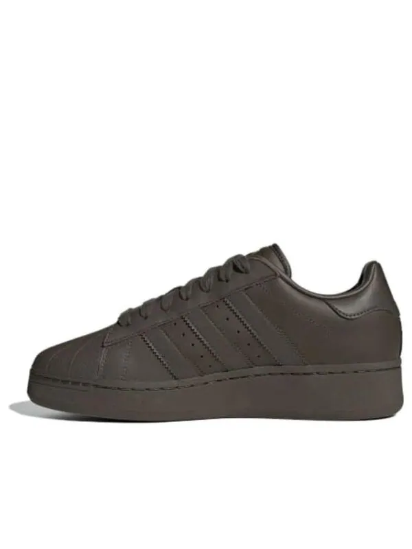 Кроссовки оригиналы superstar xlg Adidas — изображение 1 из 4, оливковый/черный