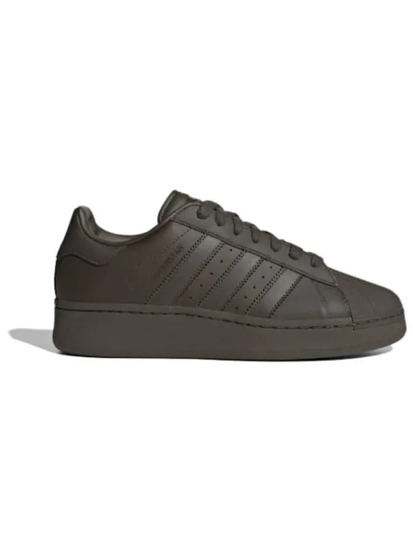 Кроссовки оригиналы superstar xlg Adidas — изображение 2 из 4, оливковый/черный