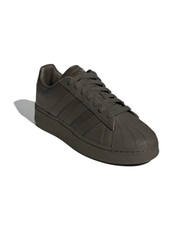 Кроссовки оригиналы superstar xlg Adidas — изображение 3 из 4, оливковый/черный