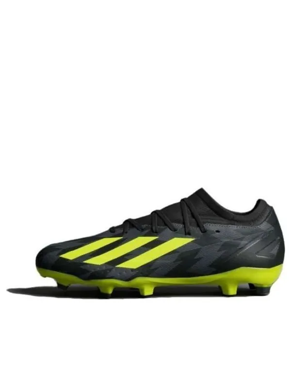 Кроссовки x crazyfast injection.3 fg Adidas — изображение 1 из 4, черный/желтый/серый