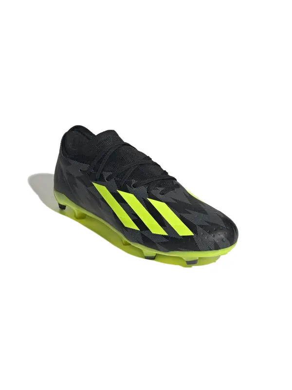 Кроссовки x crazyfast injection.3 fg Adidas — изображение 3 из 4, черный/желтый/серый