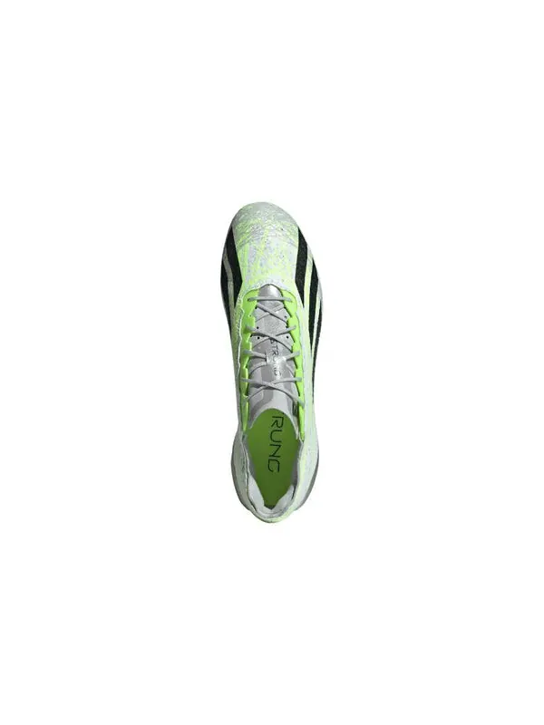 Кроссовки crazyfast нанизанные бутсы для футбола на твердой земле Adidas — изображение 4 из 4, зеленый/мульти