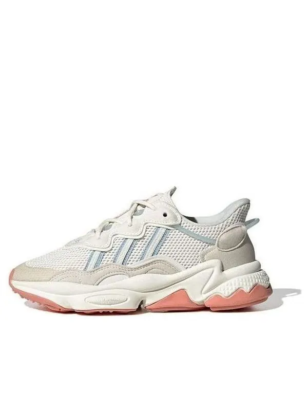 Кроссовки оригиналы ozweego Adidas — изображение 1 из 4, белый/прозрачный синий