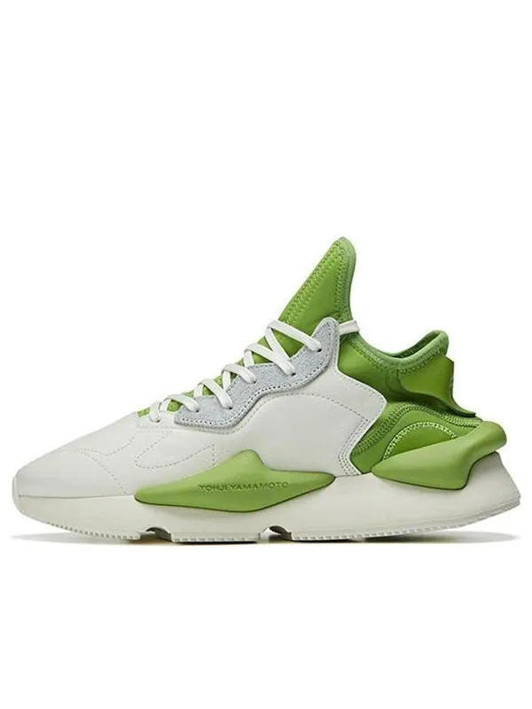 Кроссовки y 3 kaiwa Adidas — изображение 1 из 4, белый/зеленый