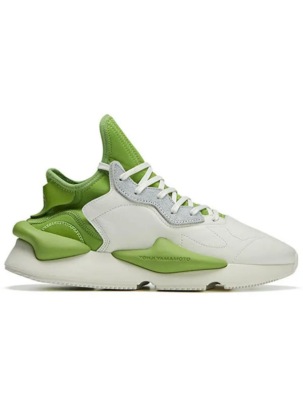 Кроссовки y 3 kaiwa Adidas — изображение 2 из 4, белый/зеленый
