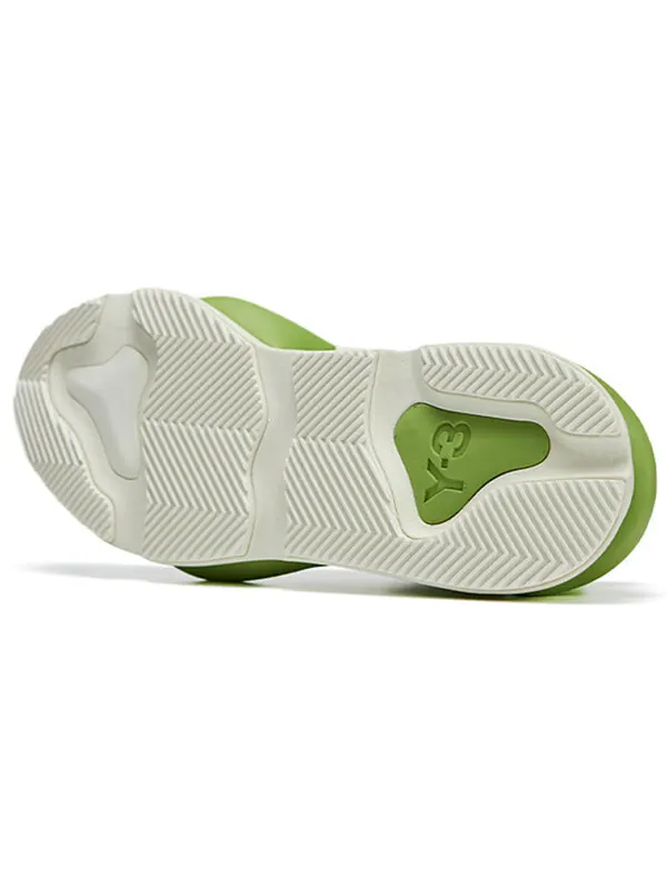 Кроссовки y 3 kaiwa Adidas — изображение 4 из 4, белый/зеленый